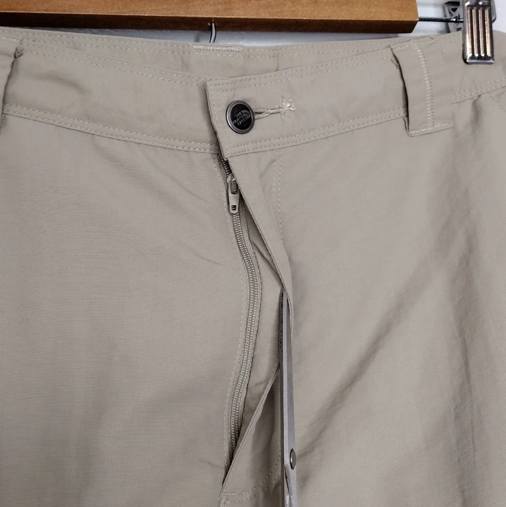 The North Face Sz 36 Khaki Nylon Outdoors Cargo Hiking Pants